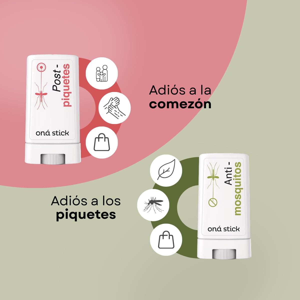 Anti-mosquitos en Barra con Ingredientes Naturales Repelente y Post-piquetes