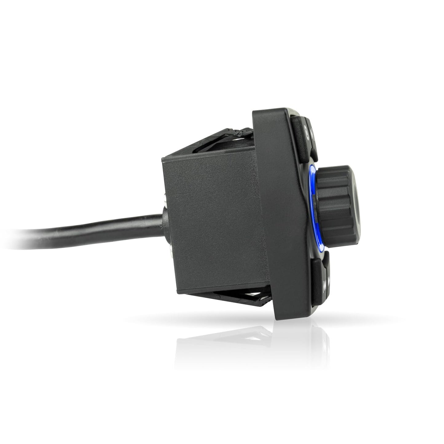 Sistema de audio universal con interruptor basculante Bluetooth. Radio compacta con controles básicos de unidad principal con amplificador de 4 canales de 200 W con salidas de amplificador externo