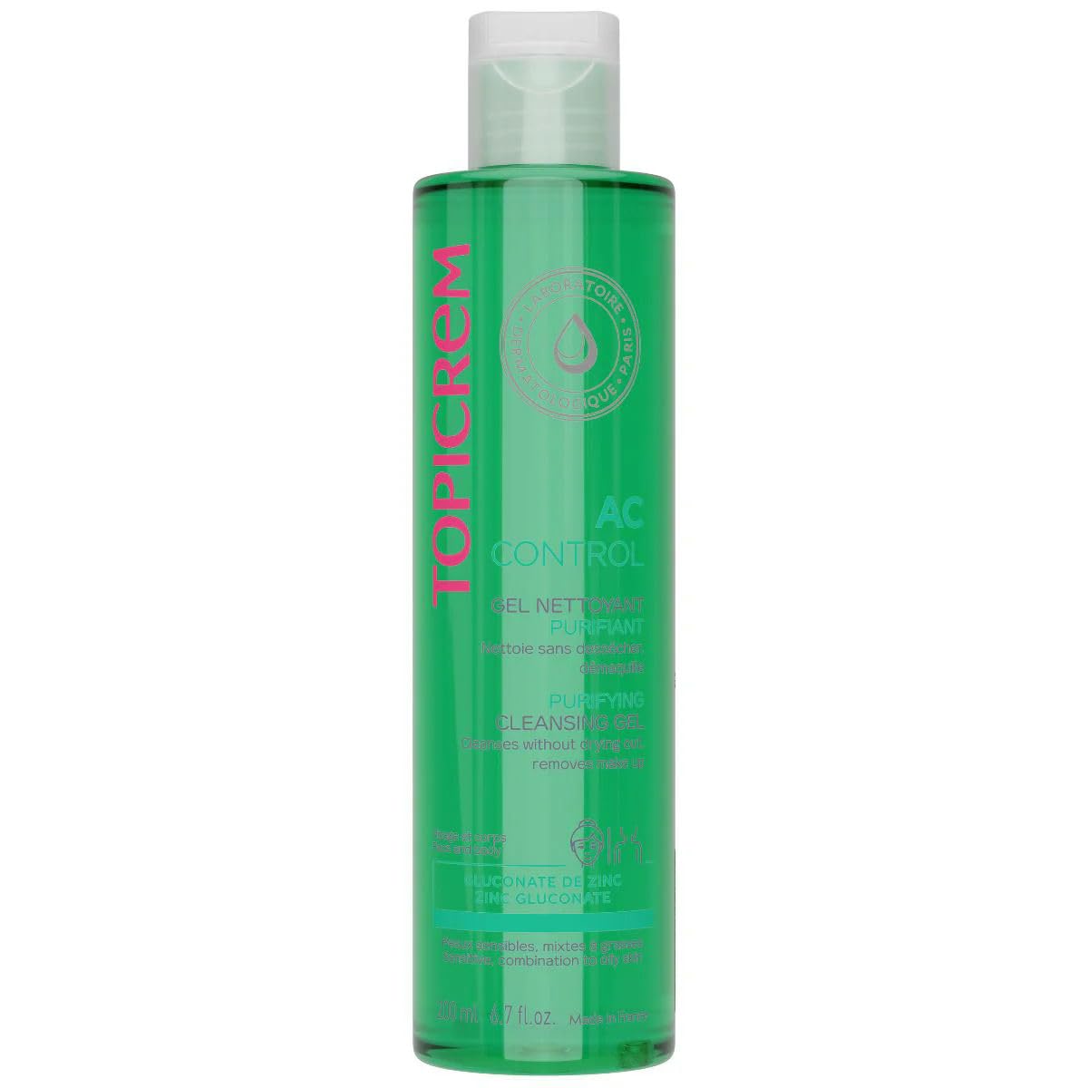 Topicrem AC Gel Limpiador Purificante - 200 ml