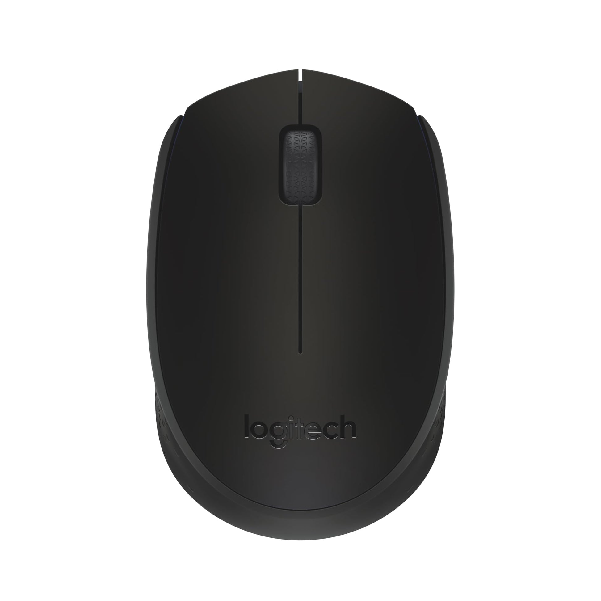 Logitech M170 Mouse Inalámbrico, con tecnología 2,4 GHZ, batería de hasta 12 Meses con modo ahorro, Receptor USB, Cursor y Desplazamiento Preciso, Compatible con Windows, Mac y Chrome - Negro