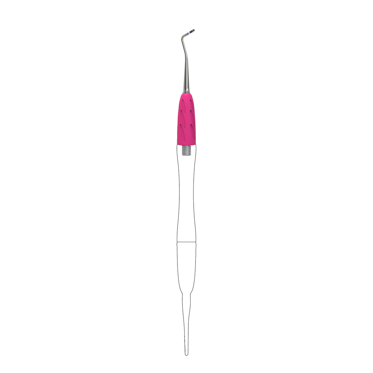 Staleks Pieza de trabajo Combo UNIQ 31: Cureta (curva izquierda) para mango modular, para el tratamiento de callos y uñas encarnadas