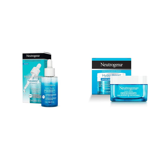 NEUTROGENA HYDROBOOST SERUM 30ML + Hidratante Facial Hydro Boost Water gel 50 g