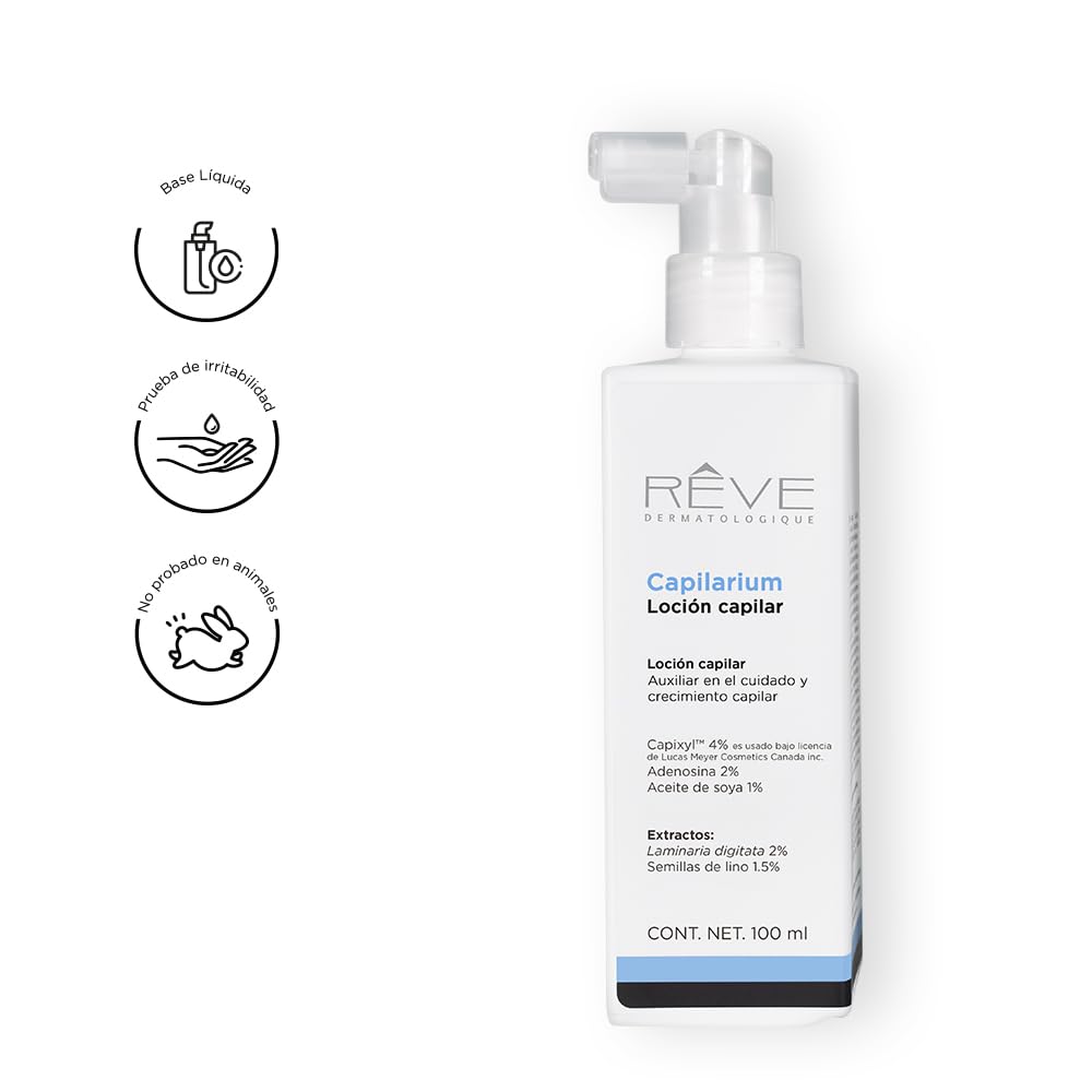 Loción Capilarium Reve Dermatologique 100 ml Cuidado y Crecimiento Capilar