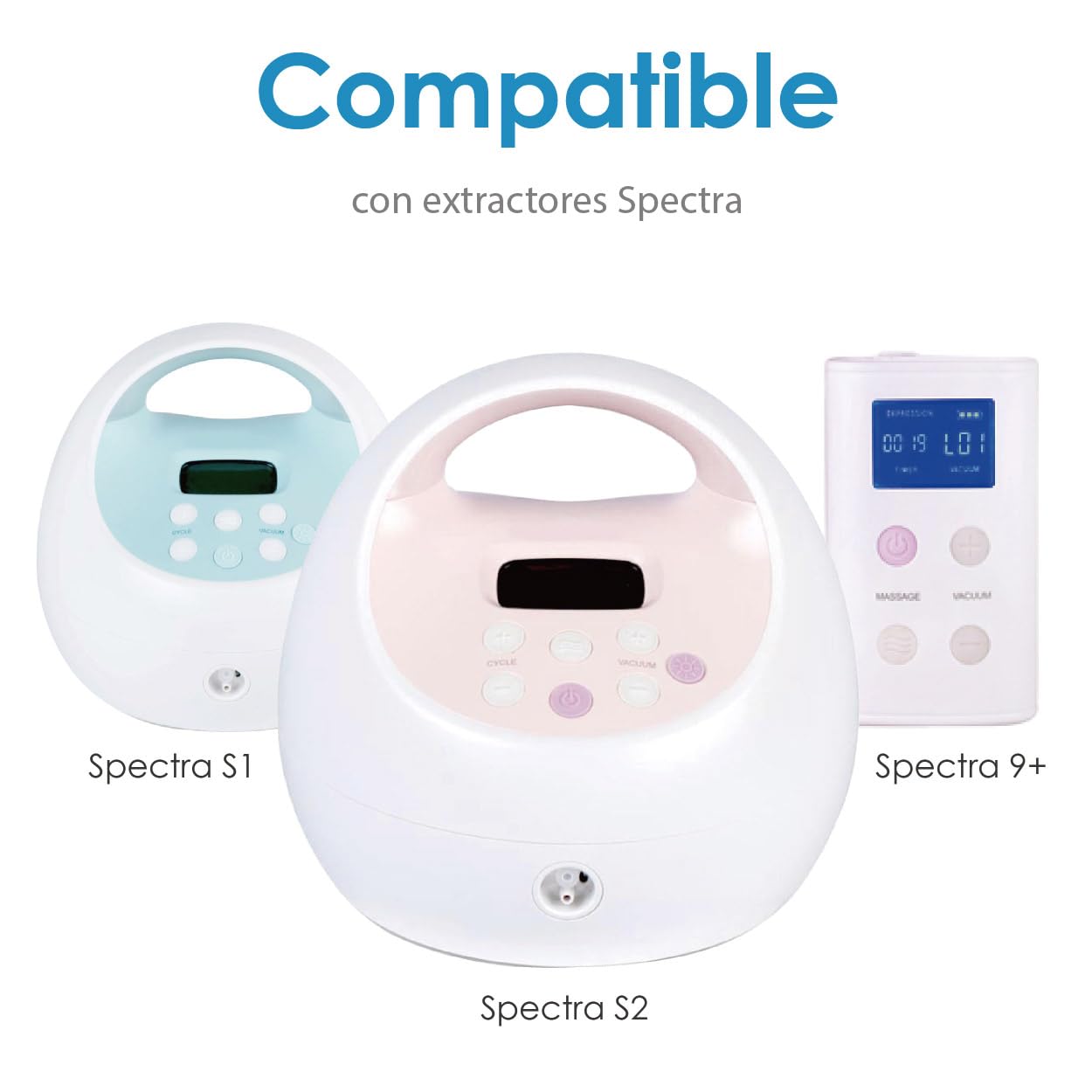 Maymom Válvulas duckbill compatibles con Spectra S1 S2 9 Plus Dew 350; no son piezas originales de Spectra; accesorios S2; reemplazo de válvula (azul, 4 unidades)