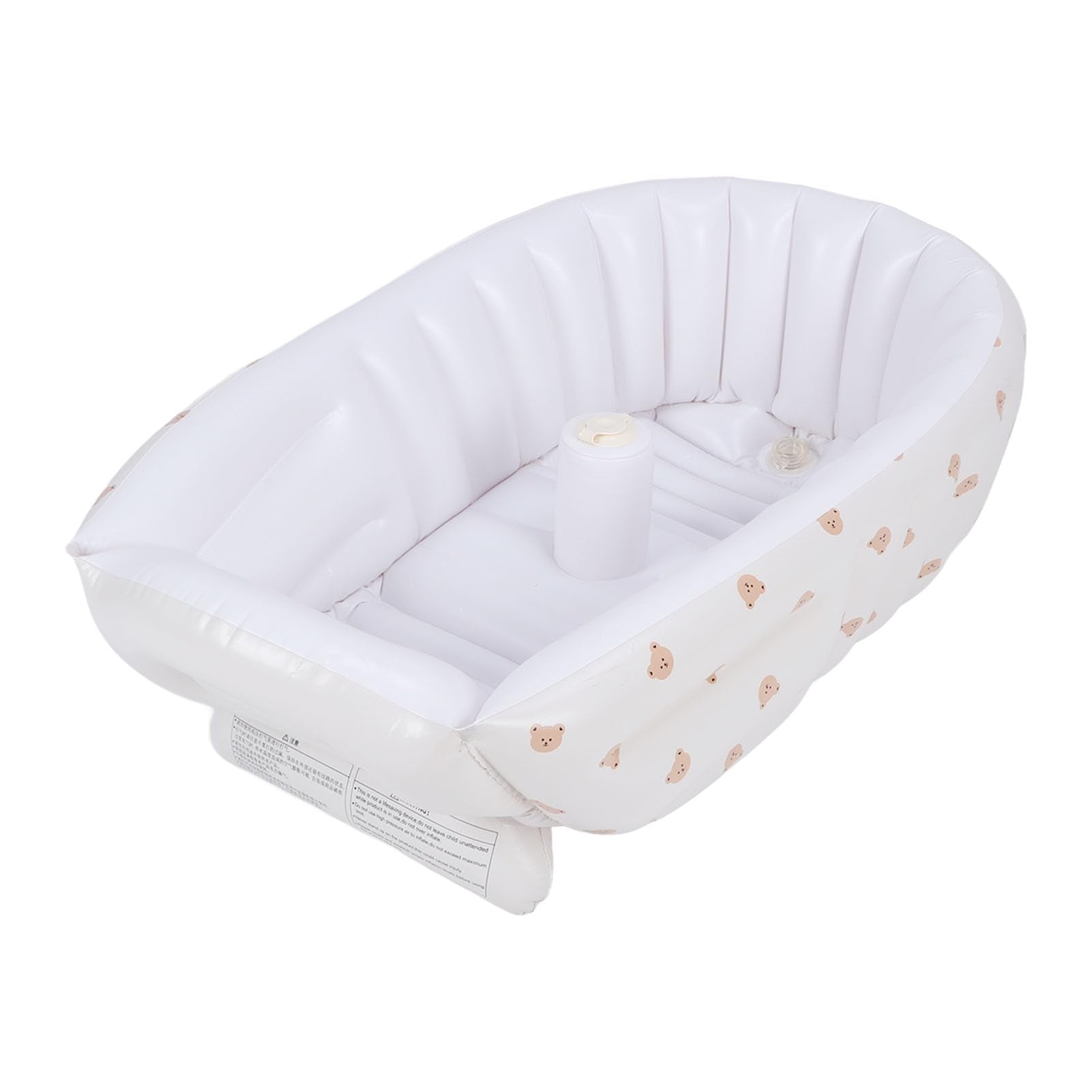 Bañera Inflable para bebé, Asiento de Bañera para bebé Recién Nacido para bebé, Mini Piscina de Viaje Plegable Portátil, Ayudar a los Bebés a la Bañera para Niños Pequeños (Tipo C)