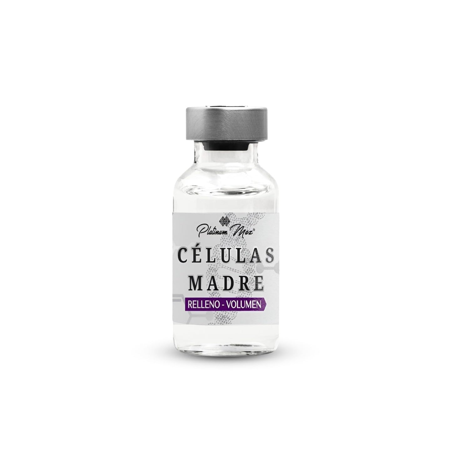 Células Madre | PLATINUMMAX (Regenera, Repara, Uniforma, Tonifica, Hidratación Profunda) 3 Viales de 10 Ml c/u