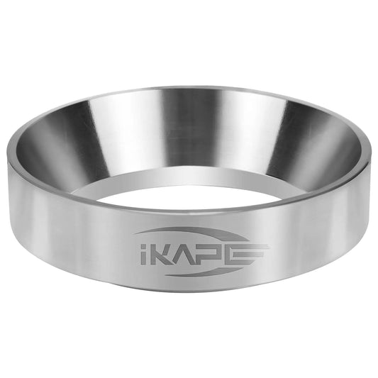 IKAPE Productos De Café, Embudo Dosificador De Espresso, Anillo Dosificador De Café De Acero Inoxidable Compatible Con Portafiltro Breville De 54 Mm 53Mm Plata