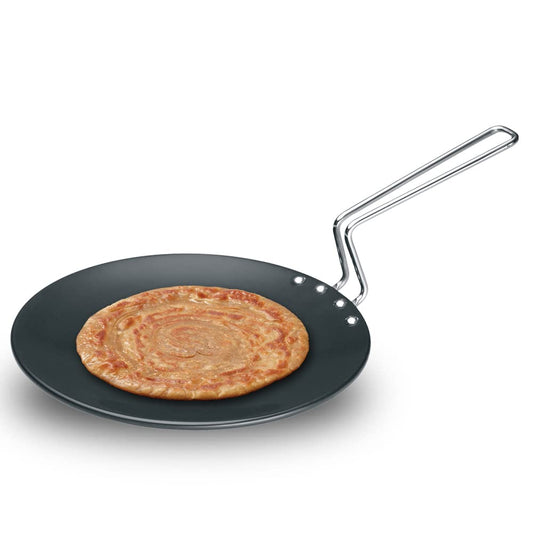 Hawkins Futura Tava duro anodizado 26 cm, 4,88 mm (negro)
