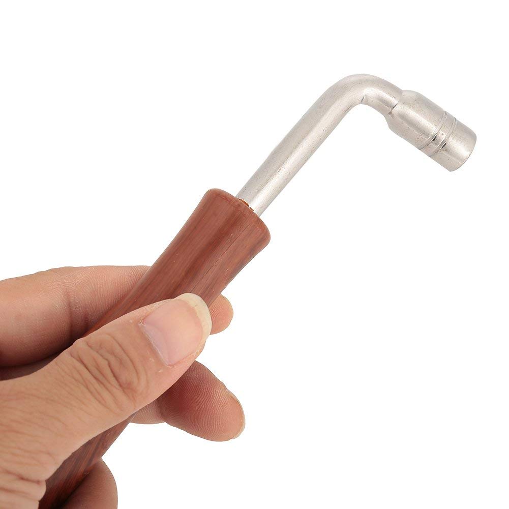 Llave De Afinación Piano,Llave Afinador Para Piano De Afinar Afinación,Afinador de piano profesional llave en forma de l afinación del piano dura Guzheng herramienta de reparación