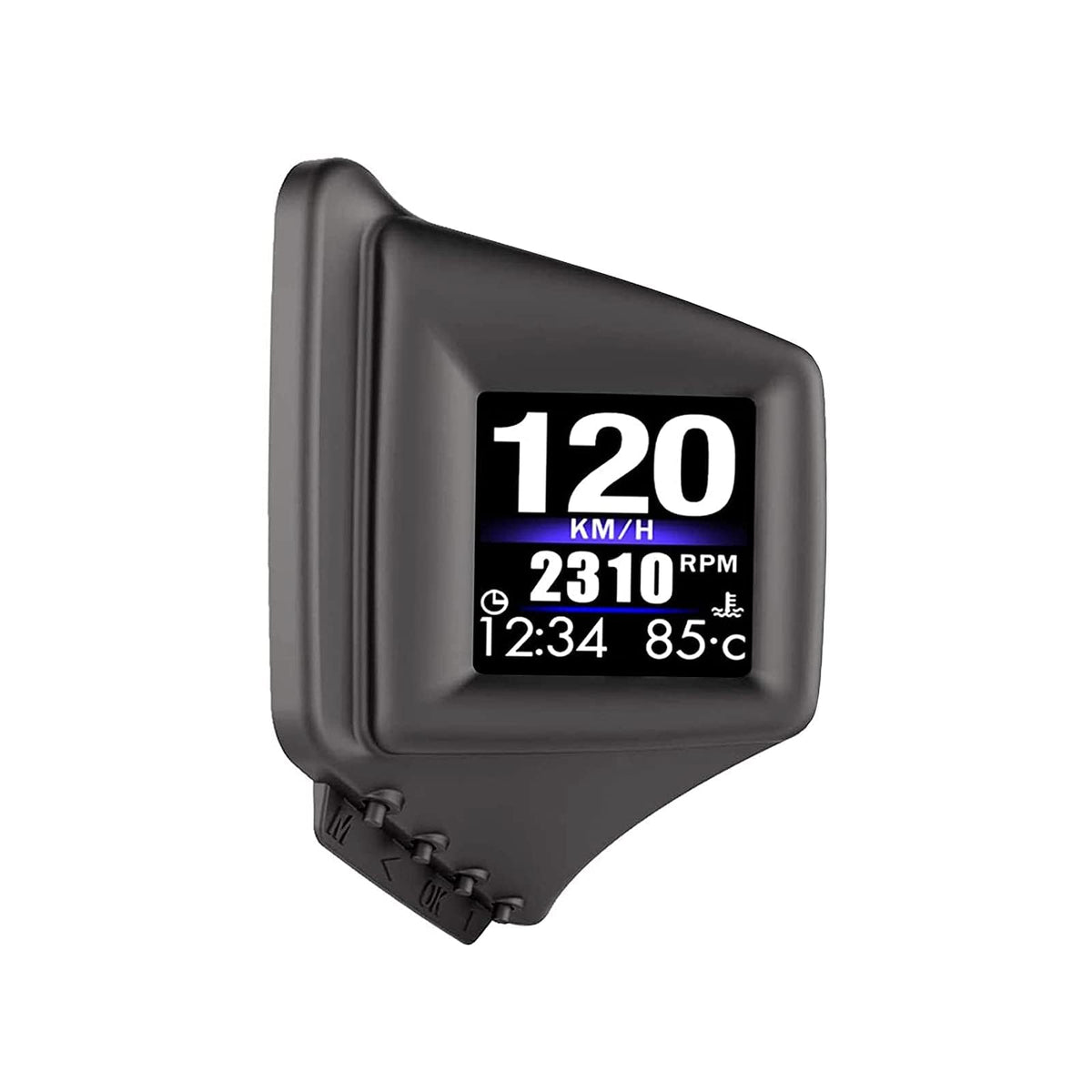 Head Up Display Car HUD P8 OBDII y Sistema Dual GPS Instalación en Pilar A