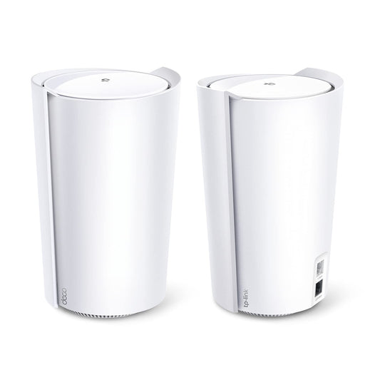 TP-Link Deco AX6600 Tri-Band WiFi 6 Mesh System (Deco X90) – Cubre hasta 6.000 pies Cuadrados, reemplaza enrutadores y Extensores de Internet inalámbricos, Antenas Inteligentes e impulsadas por IA
