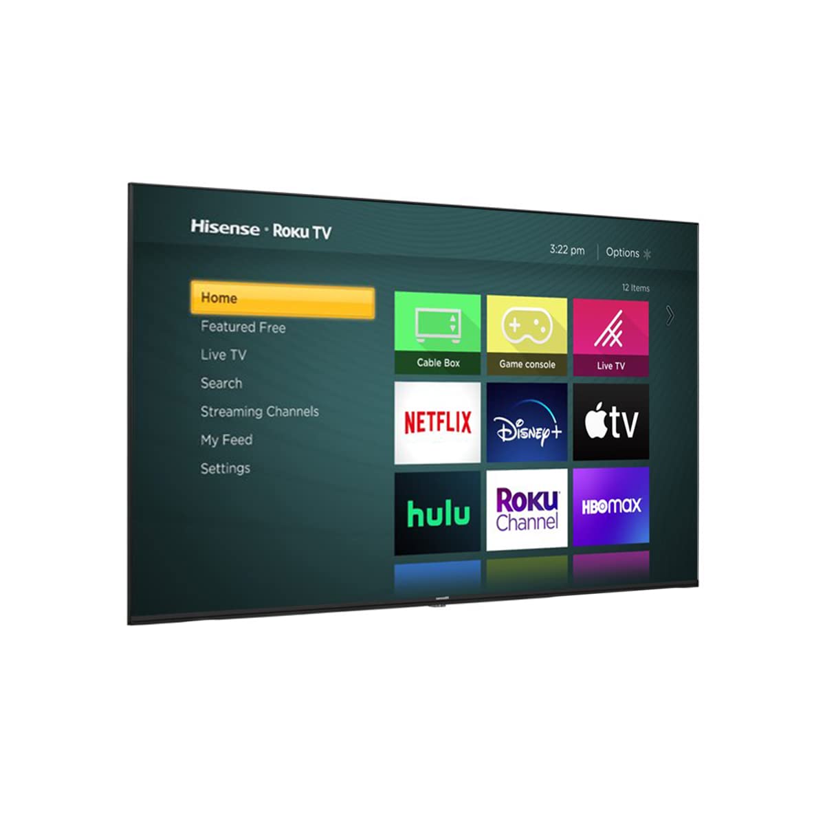 Hisense Television de 65" Class Serie R6 4K 2160p LED Smart TV con Motion Rate 60 Hz Funciona con el Asistente de Google + Soporte Incluido (Sin Bases) 65R6E4 (Reacondicionado)