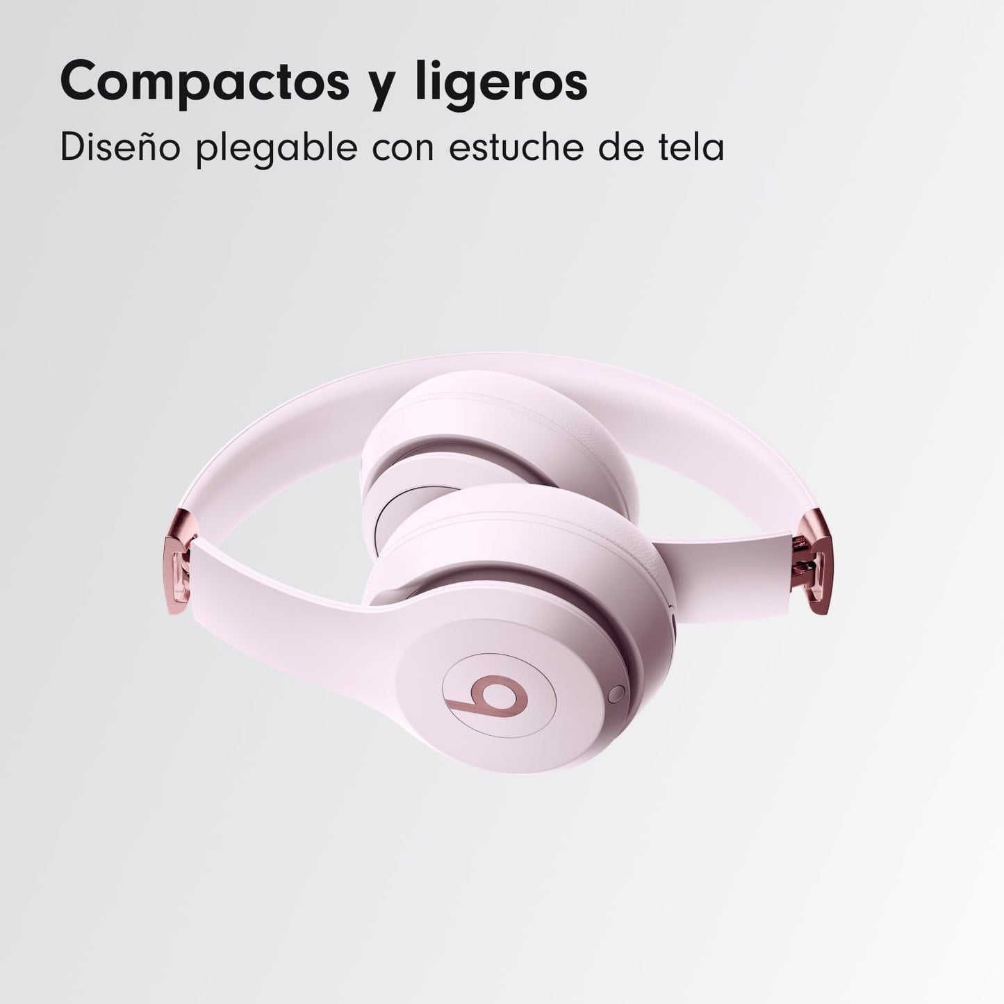 Beats Solo4 - Auriculares supraaurales inalámbricos - Rosa Nube