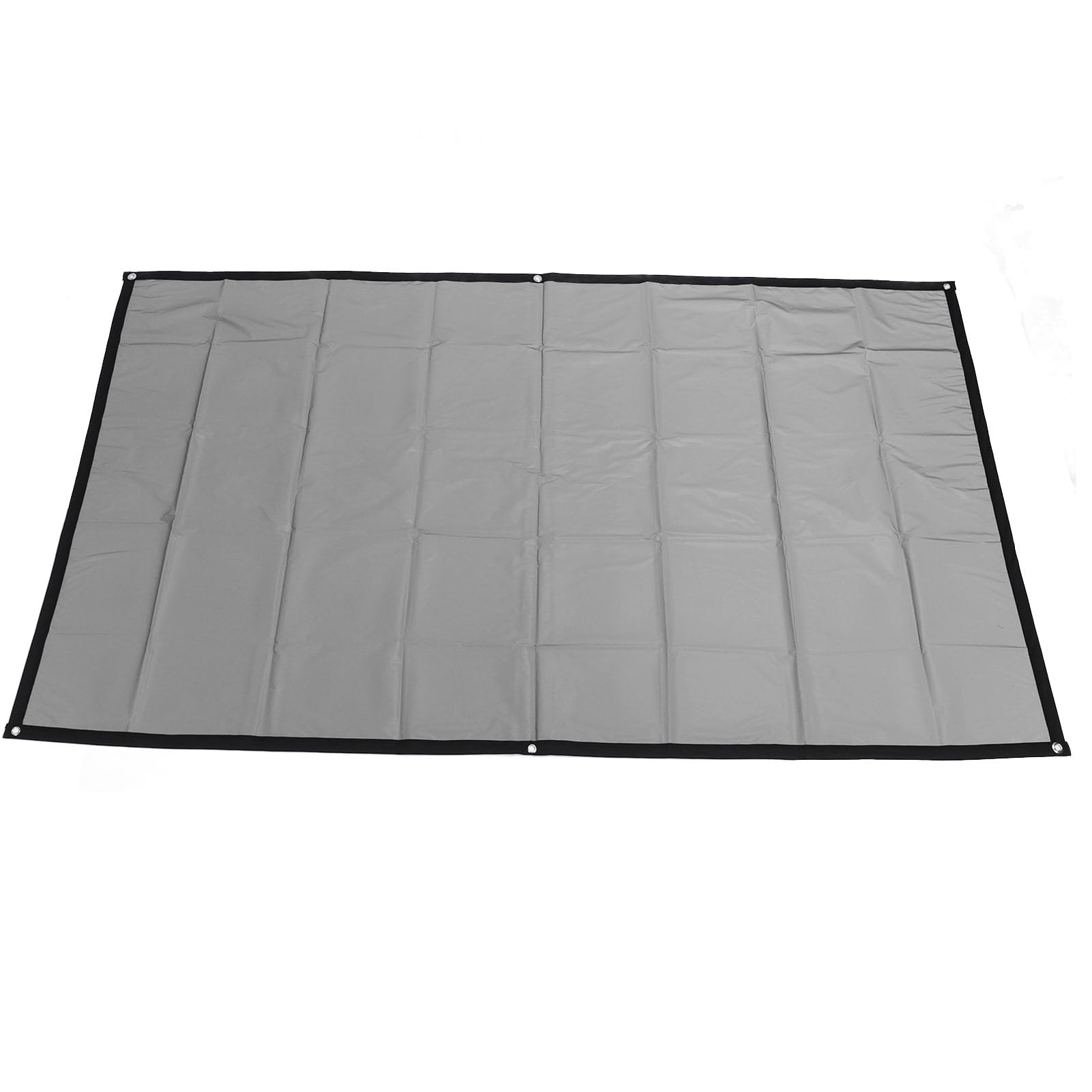 ANGGREK Pantalla de Proyección de 150 Pulgadas, Pantalla de Películas Antiluz de PVC Sintético 16:9 Pantalla de Proyección Portátil Plegable para Montaje en Pared con Ganchos