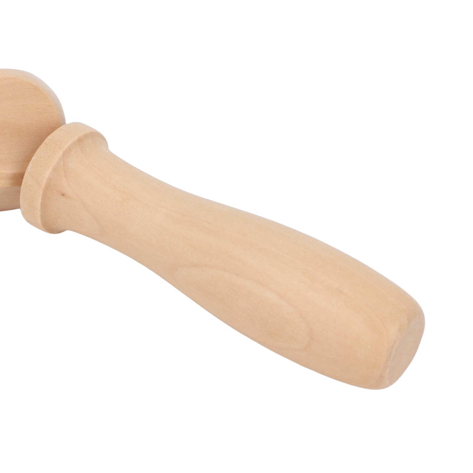 Herramienta de Masaje de Madera, Rodillo de Masaje de Madera Manual, Rodillo de Mano Duradero, Masajeador de Punto de Activación para Fascia, Celulitis, Abdomen, Relajación Muscular