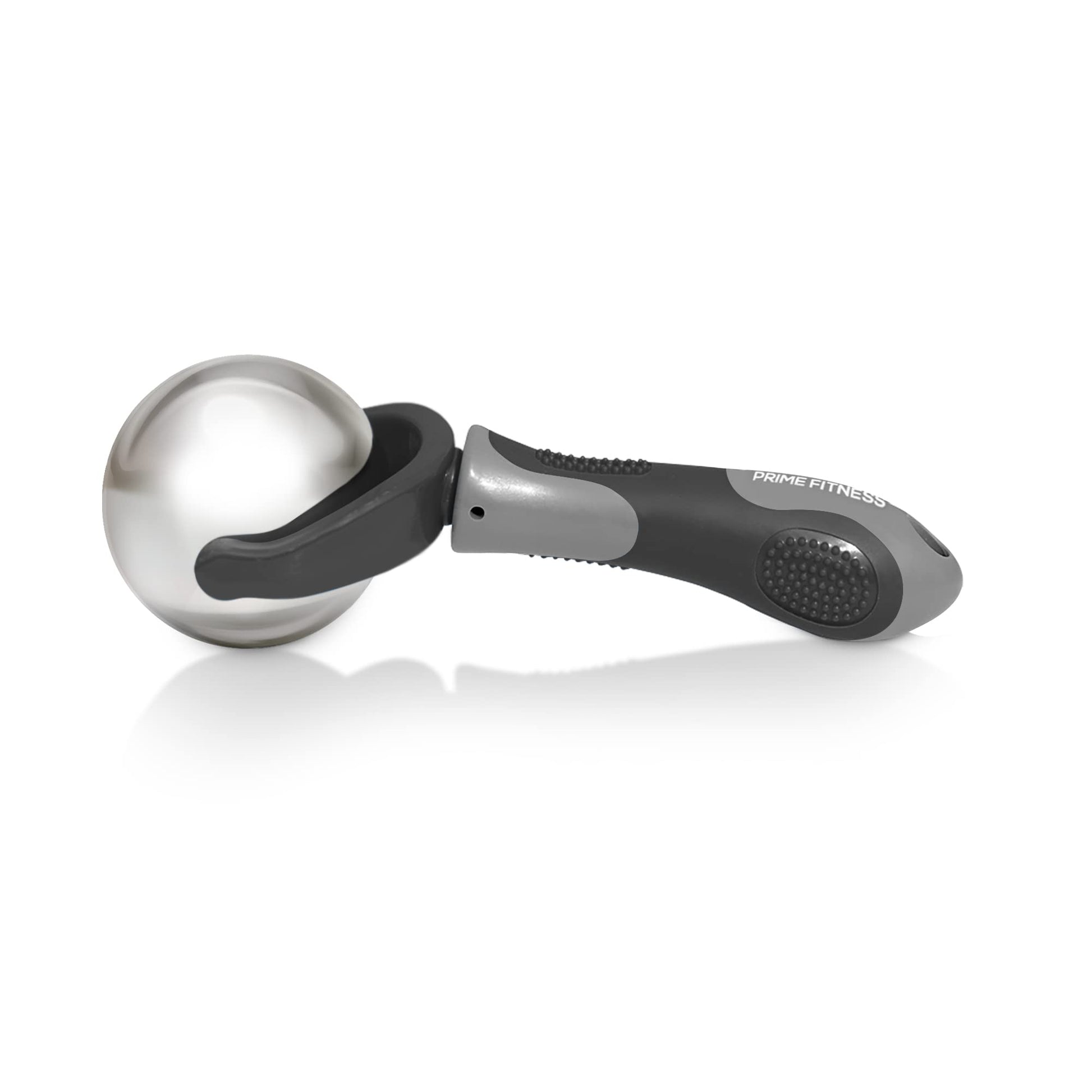 Ice Roller Ball with Handle | Cold Massage Roller Ball | Cold Therapy | Cryo Stick | Relieve Muscle Pain | Roller Stick - Black