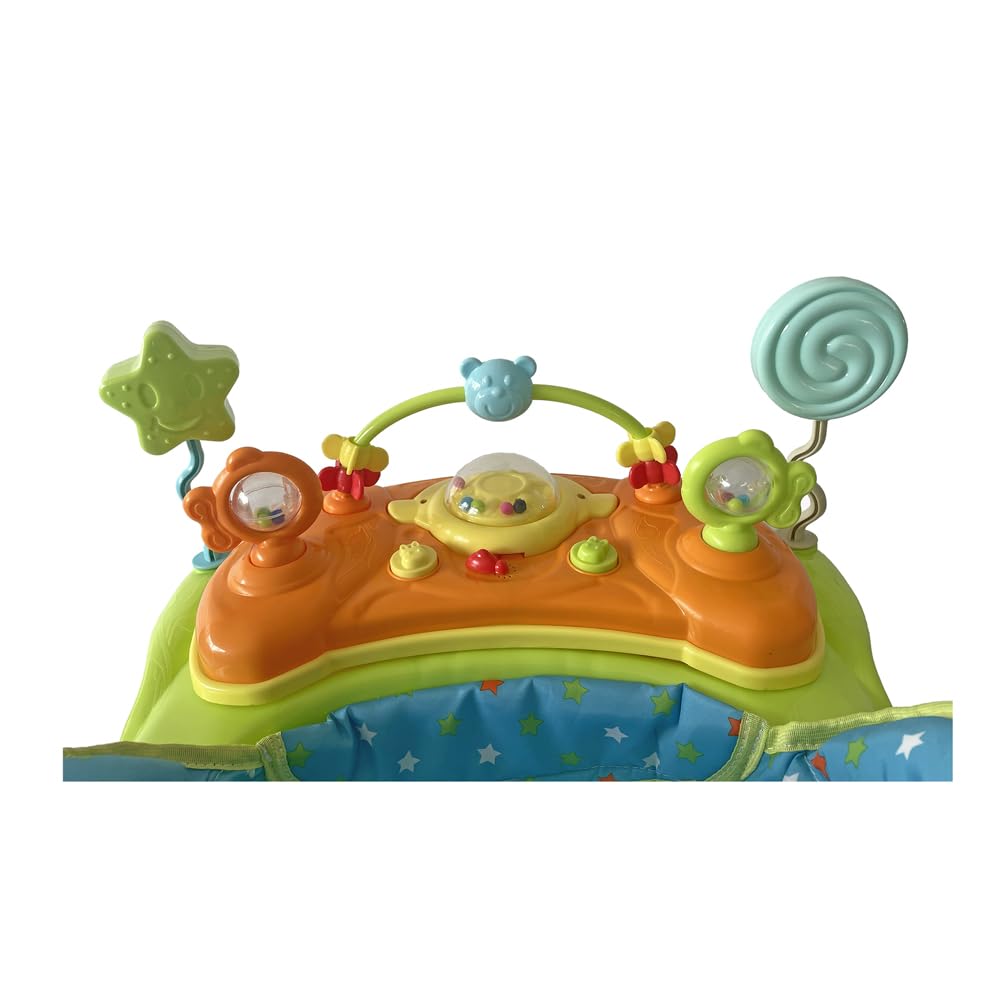 Andadera Mecedora D'bebé Verde Rocking Pop