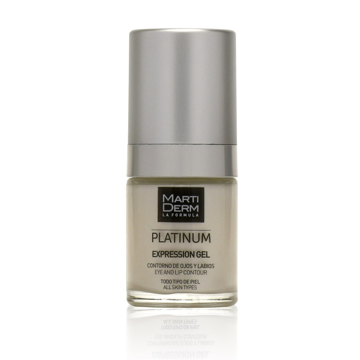 MartiDerm Expression Gel Antiedad Contorno de ojos, labios y entrecejo. Minimiza líneas de expresión efecto bótox-like - 15 ml