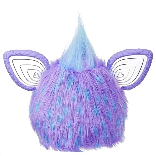Peluche Electrónico Furby Púrpura Interactivo con Accesorios de Moda para Niños y Niñas