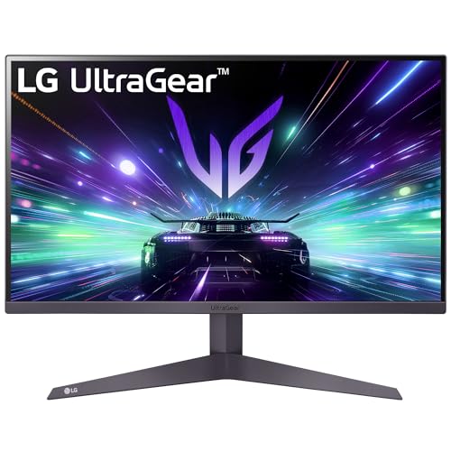 LG Monitor Ultragear Gaming 24GS50F-B fHD (1920 x 1080) 23.8" Refresh Rate 180 Hz, Tiempo de Respuesta 1ms (GtG at Faster), Contrast Ratio de 1000:1, Compatible con AMD Freesync