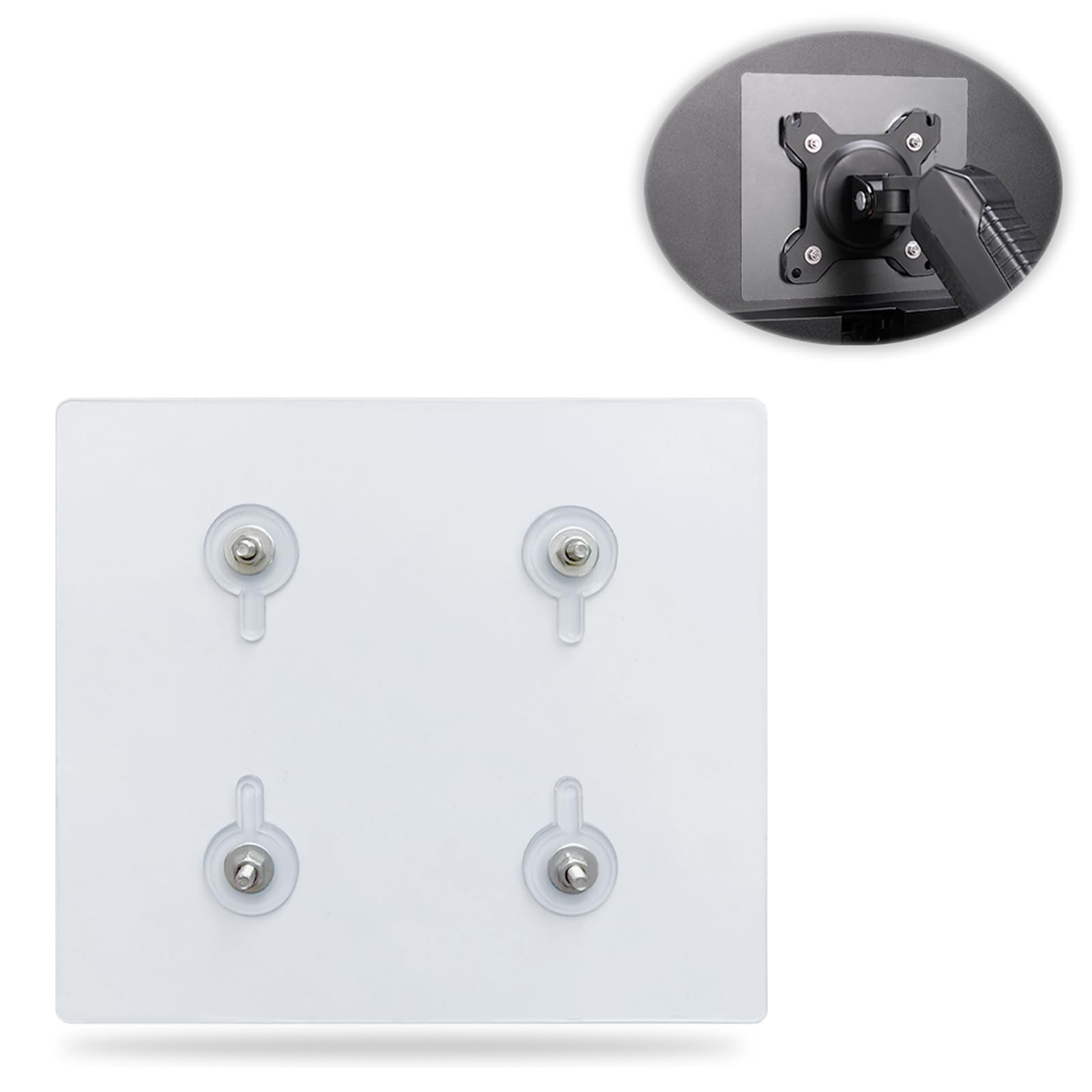 Adaptador Universal para Montaje VESA en Monitores No VESA de 13 a 27 Pulgadas