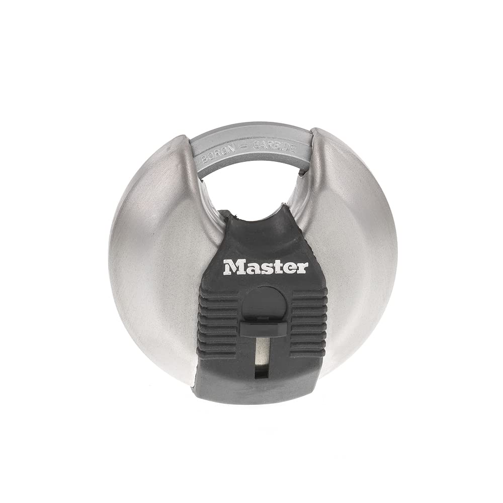 Candado Master Lock Magnum acero M1 disco clave en blanco