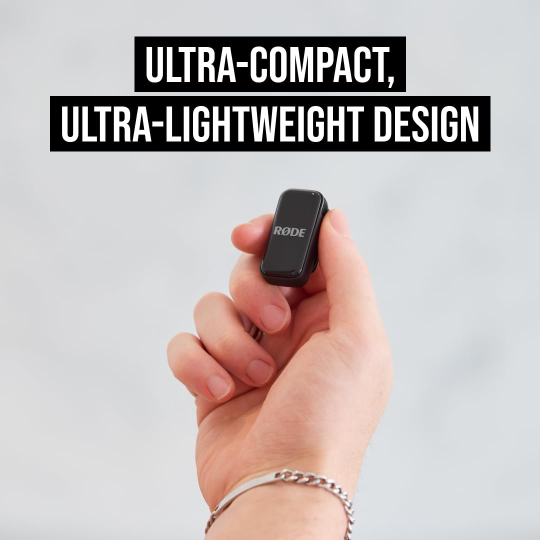 Micrófono Compacto RØDE Negro con Funda de Carga para Smartphone