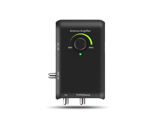 Amplificador Inteligente HDTV ANTOP Negro con Salidas Dobles para TV y Segundo Dispositivo