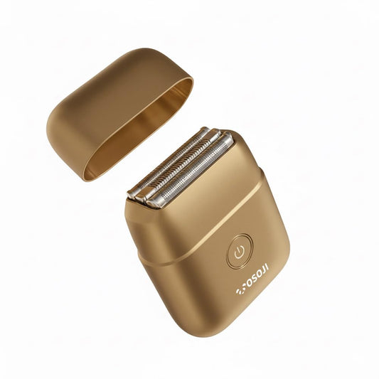 Afeitadora Eléctrica OSOJI Dorado Recargable para Afeitado Apurado y Suave