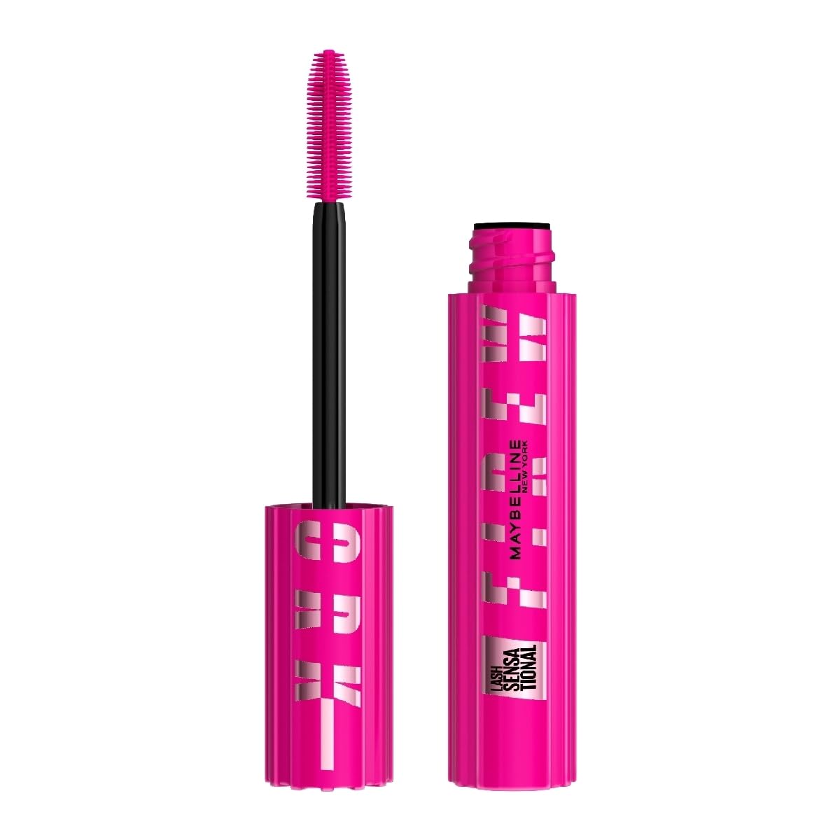 Maybelline Nueva Mascara de Pestañas con Pro Vitamina B5, Lash Sensational Firework, Lavable, Negro, 8.75ml