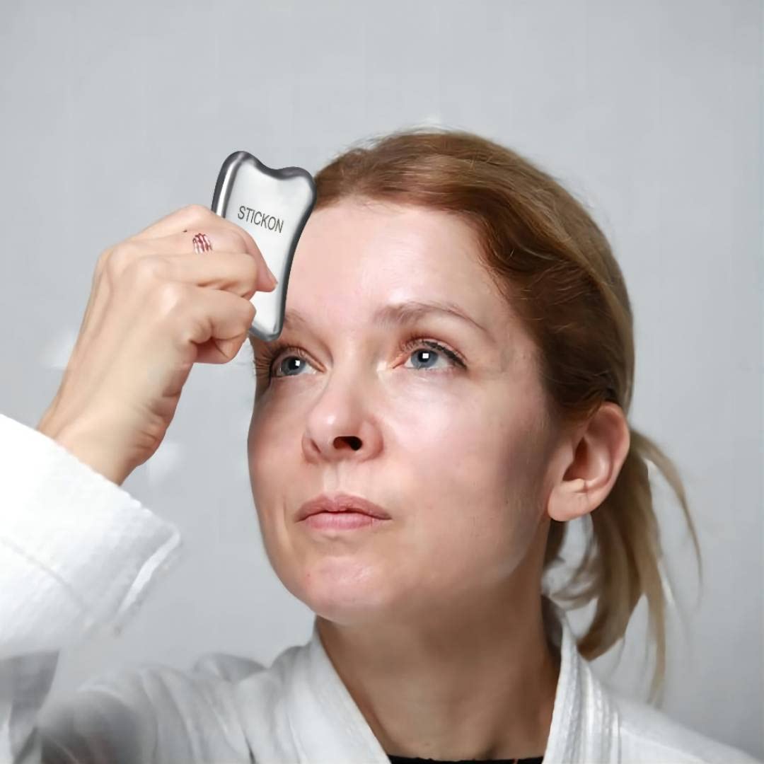 IASTM Tools - Herramienta de masaje para espátula, acero inoxidable, diseño de utensilios para reducir el dolor de cuello, hombro, espalda y músculos, Heart Shape