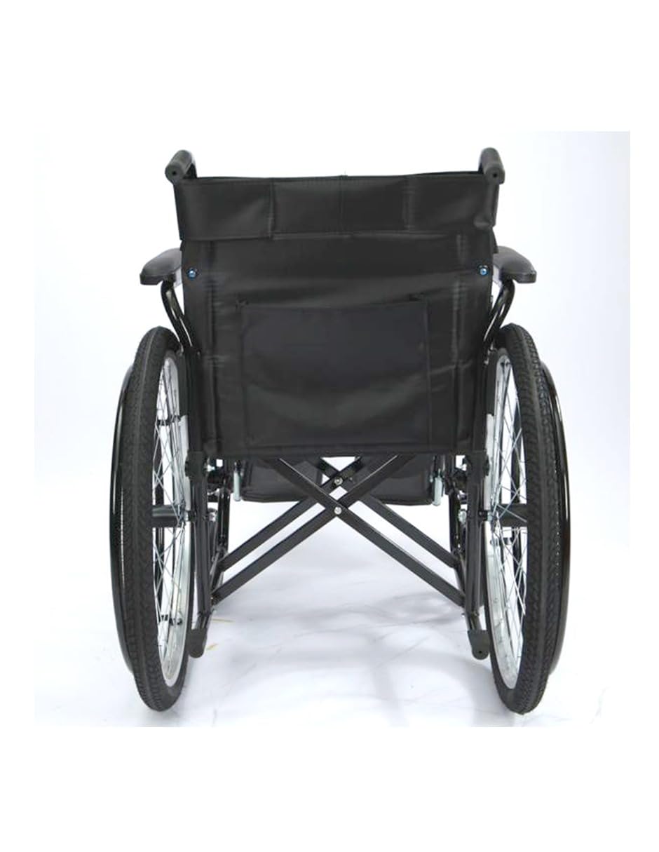 Homecare | MOBICARE Silla de Ruedas TODO TERRENO de Lujo, Modelo XTREAM-PLUS, Acero Resistente, Con Eleva piernas Desmontables y Descansabrazos Abatibles