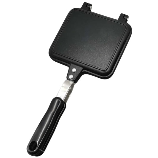 Cabilock Sandwichera Simple Prensa De Sándwich De Aluminio Herramienta De Cocina Antiadherente Molde Para Pan De Sándwich Esencial De Cocina
