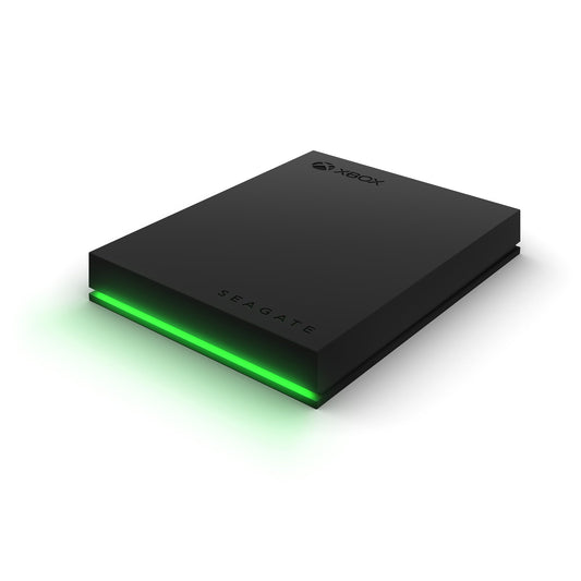 Disco Duro Externo Seagate Negro Barra LED Verde 4 TB para Xbox