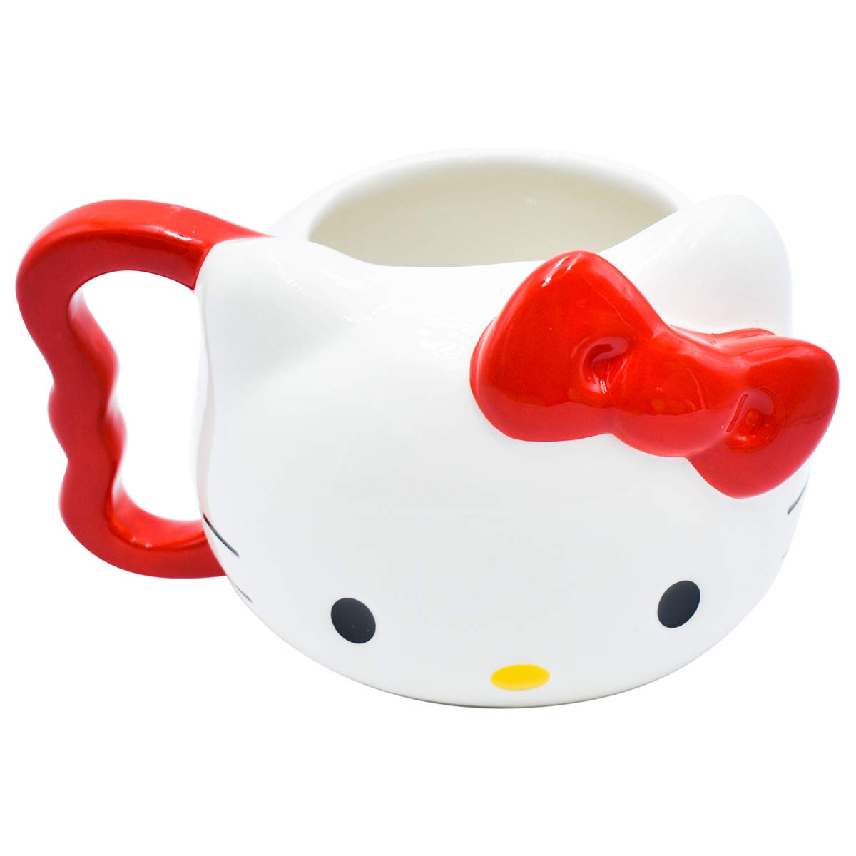 Taza Para Café De Cerámica Zak Hello Kitty 3d 354ml