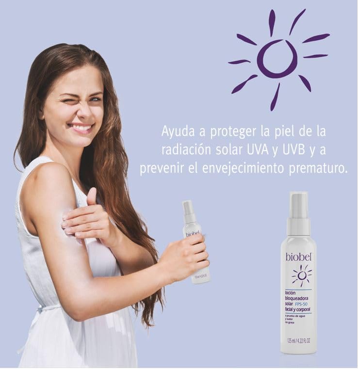 Biobel Loción Bloqueadora Solar FPS-50 125ml