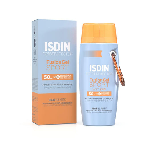 ISDIN Fotoprotector Gel Sport SPF 50+ | Protección Solar Ideal para Deporte