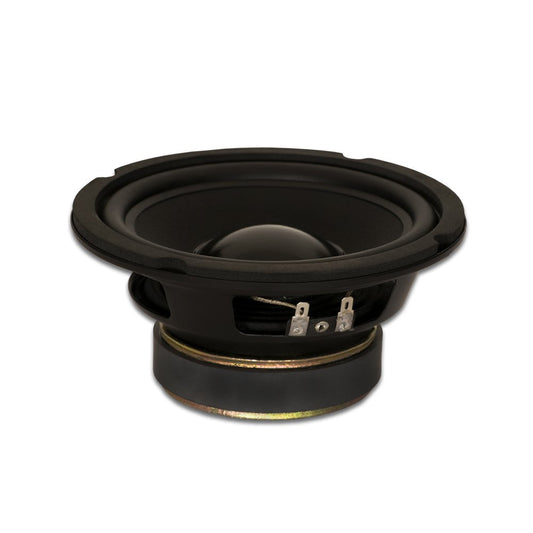 Goldwood Sound GW-6028 - Woofer de Goma de 6.5 Pulgadas, 170 W, 8 Ohm, Altavoz de Repuesto, Color Negro