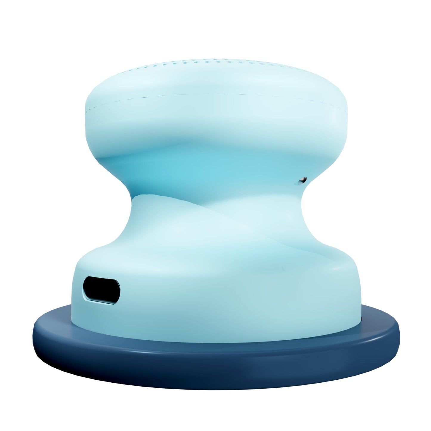 Cellhelmet Bar Audio Mini Mag Altavoz inalámbrico magnético compacto con audio potente, resistencia al agua IPX5, batería de 6 horas y montaje compatible con MagSafe en azul cielo y azul real