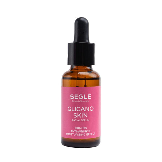 Segle Clinical | Sérum Glicano Skin | Sérum Facial Hidratante | Efecto Reafirmante | Antiarrugas | Para Pieles Secas | Apto Veganos | 30 ml (PEQUEÑO 30ML)