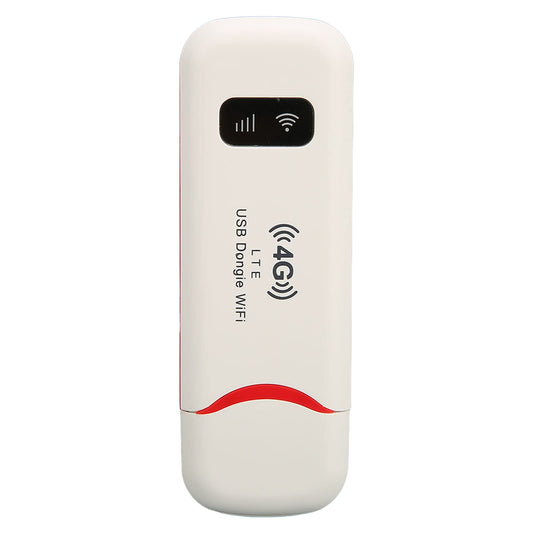 Enrutador WiFi Portátil Adaptador de Red USB 4G LTE con Ranura SIM WPA WPA2 para Viajes y Casa