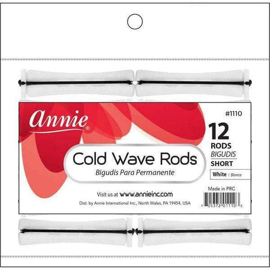 Varillas Cortas Annie Blanco 7/16 Pulgadas Cold Wave