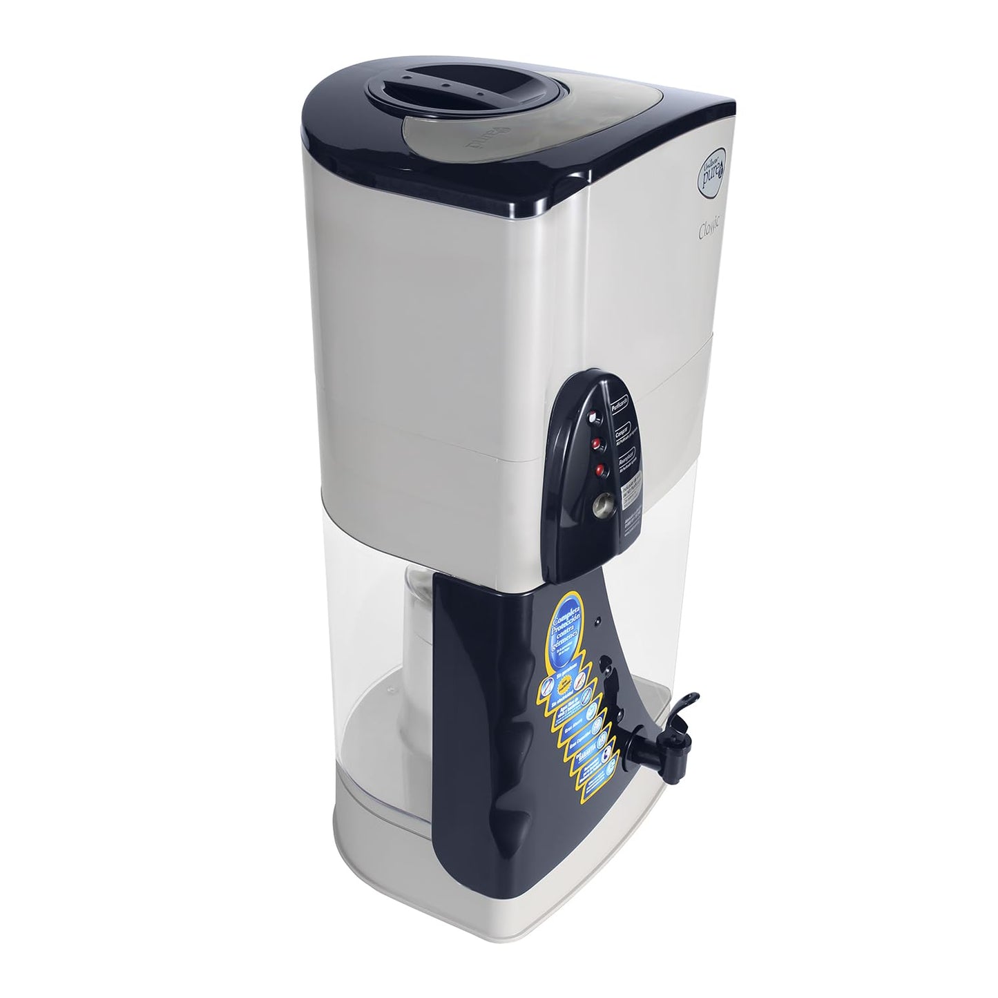 Purificador De Agua Unilever Pureit Gris Modelo Classic 9 Litros