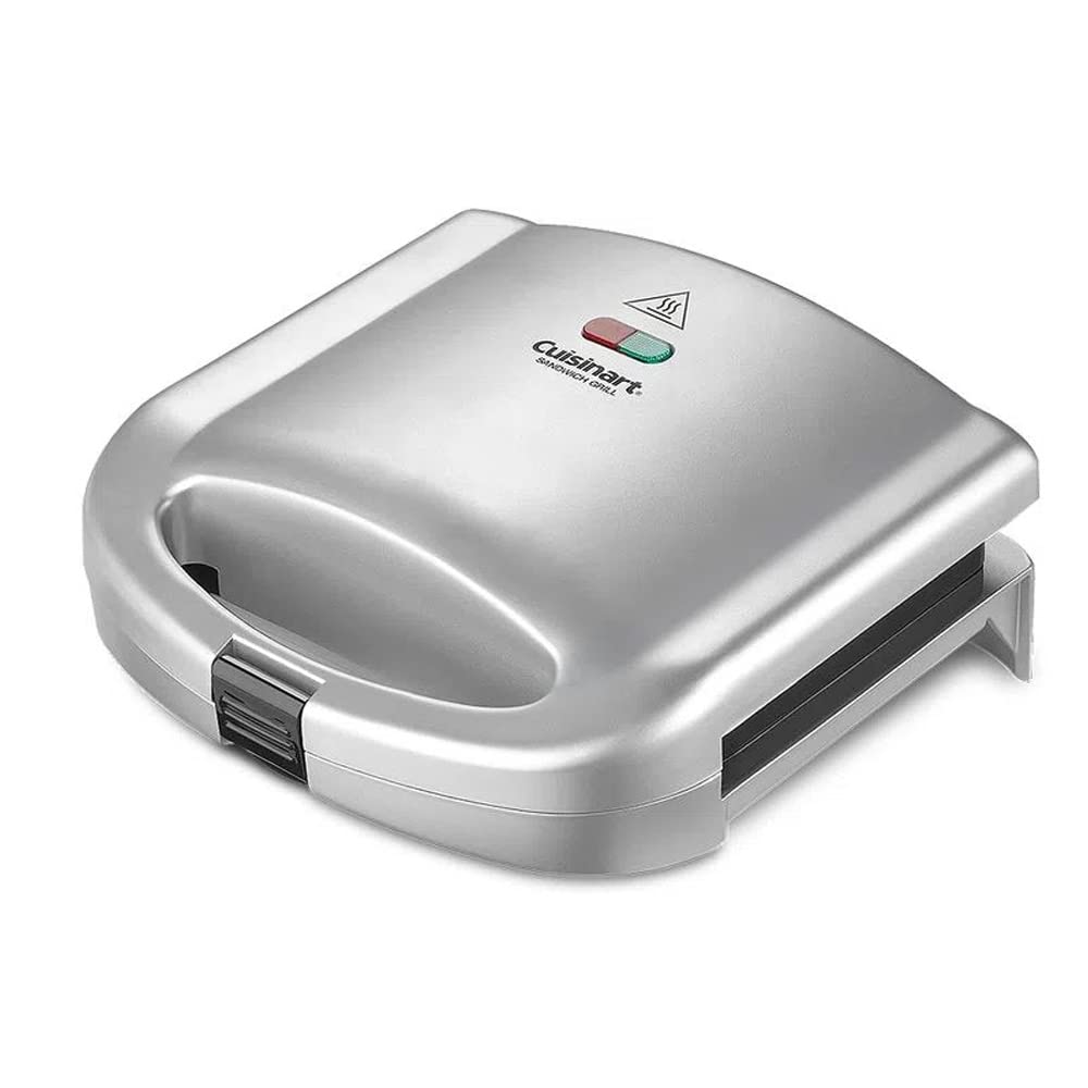 Parrilla para Sándwich Cuisinart Plateado Innovador Diseño