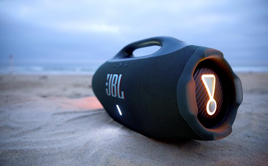 Bocina Portátil JBL Negro con Sonido Pro y Resistencia IP68