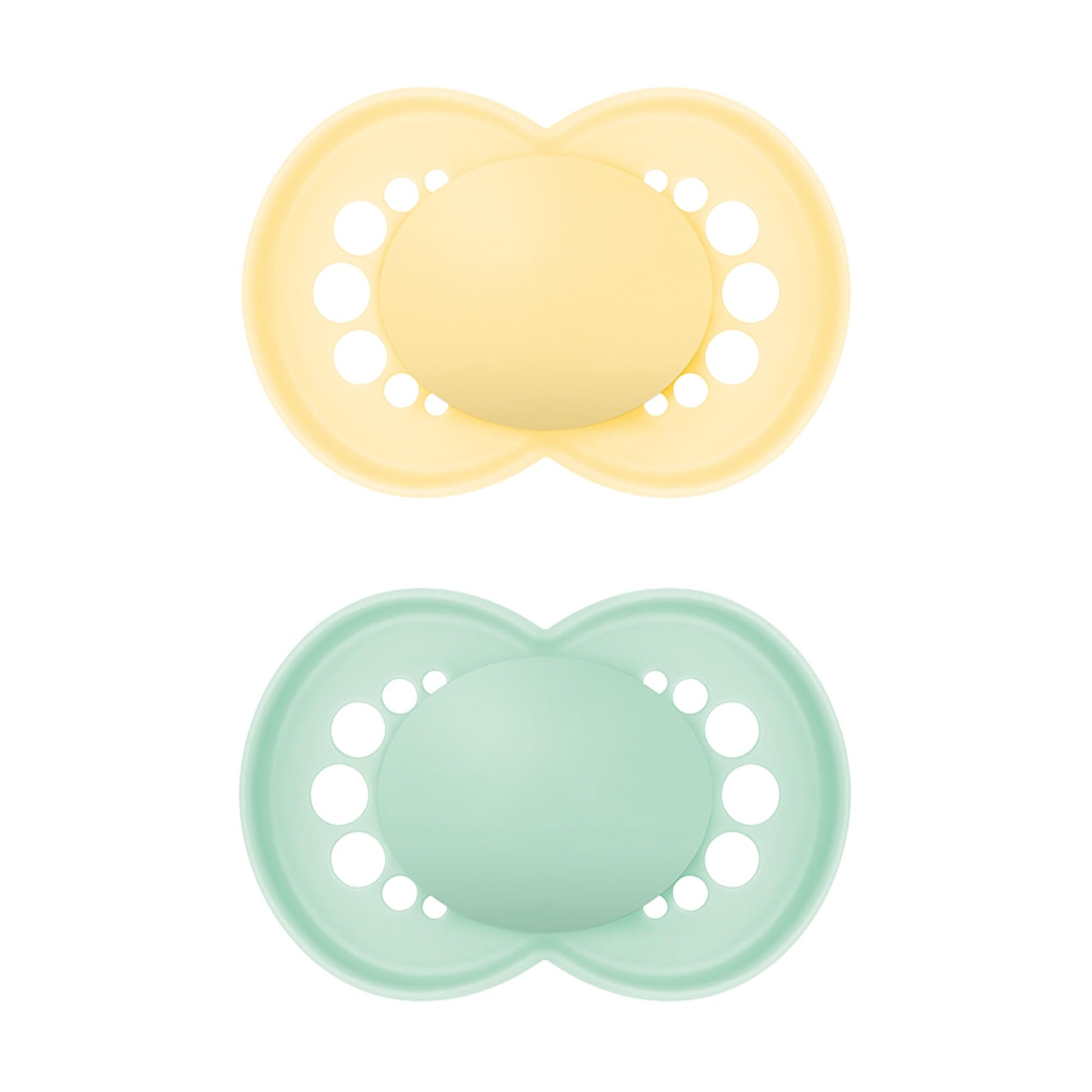 MAM - Chupetes originales mate para bebé, Binky para más de 16 meses, pezón de silicona sin BPA, fácil de limpiar, mejor para bebés lactantes, desarrollado con expertos médicos, 2 unidades de Binkies