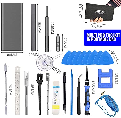 Kit de Desarmadores 92IN1 para Reparación y Limpieza de iPhone en Multidispositivos