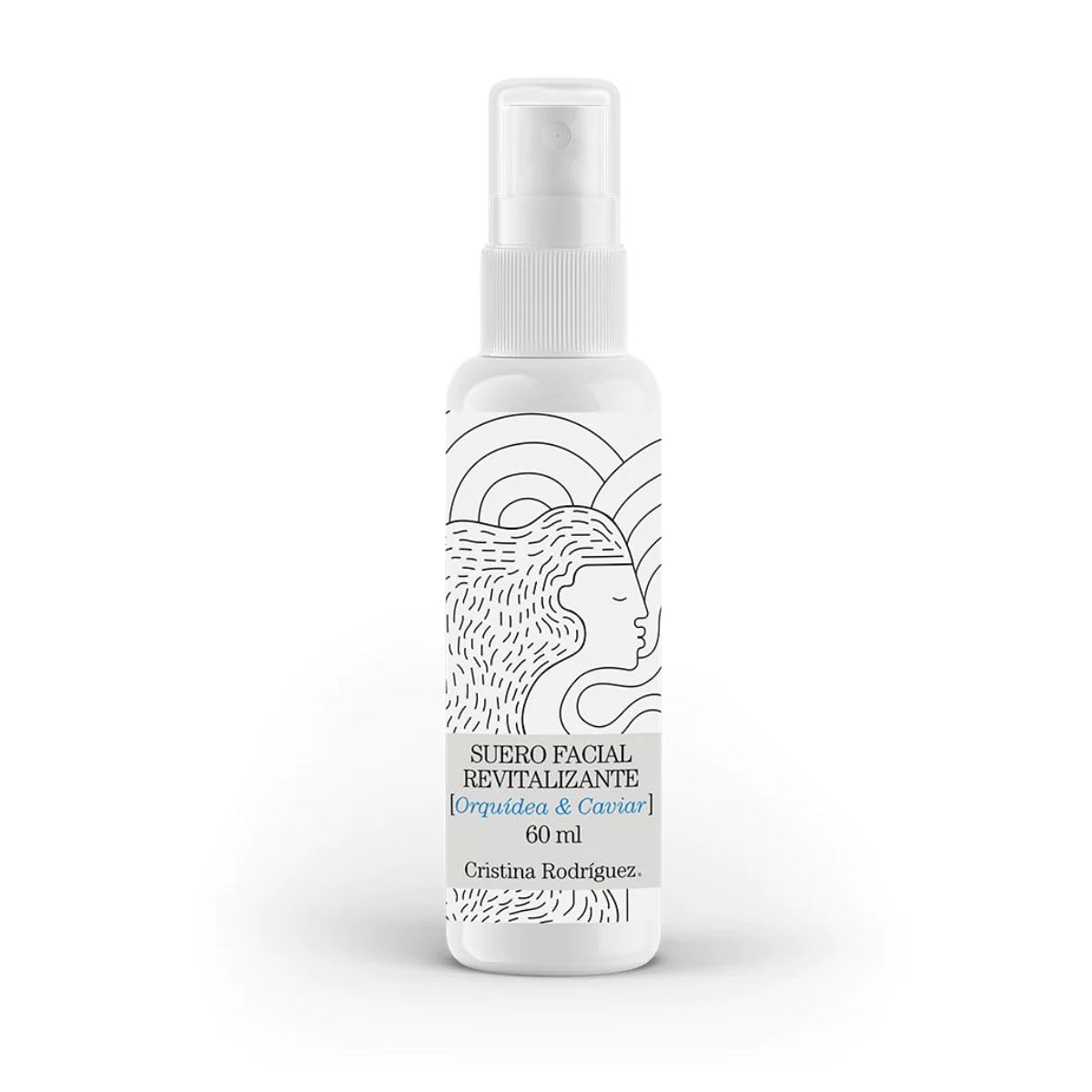 Cristina Rodríguez Suero Facial Revitalizante | Hidratación Profunda y Protección Antioxidante Piel Radiante y Firme | 9 Ing. Activos | 60ml