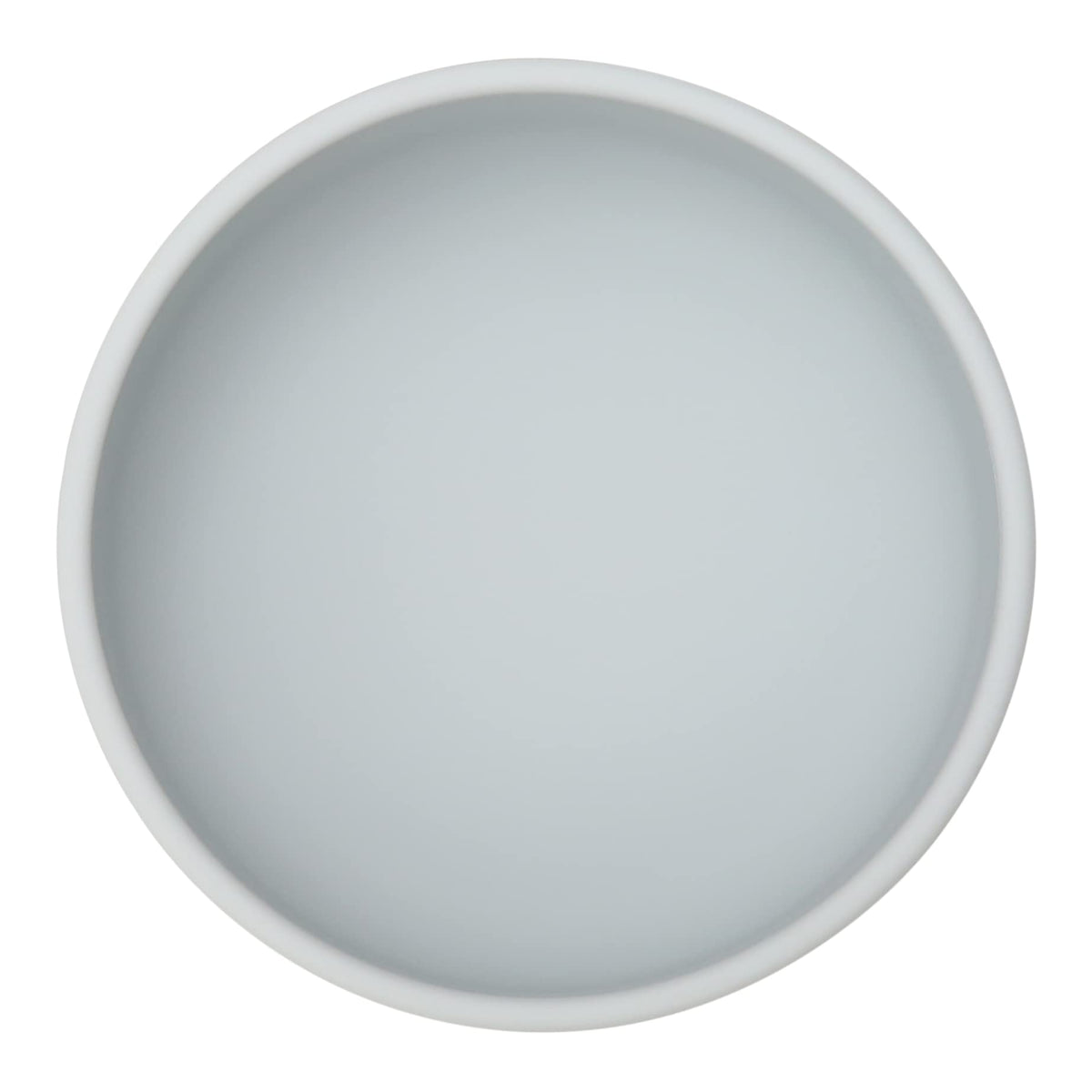 dollop - tazón de silicona con ventosa, sin BPA, apto para lavaplatos y microondas (lila débil)