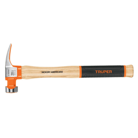 Martillo Truper Hickory California Ripper boca fresada 20 oz